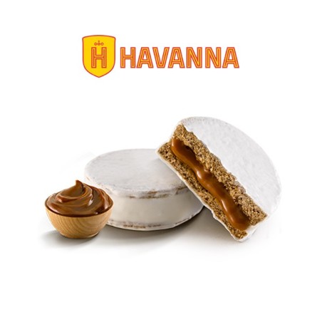 Alfajores Havanna Merengue (blancos) – Alfajores avvolti da una meringa