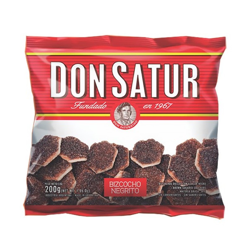 Don Satur Bizcochos Negritos