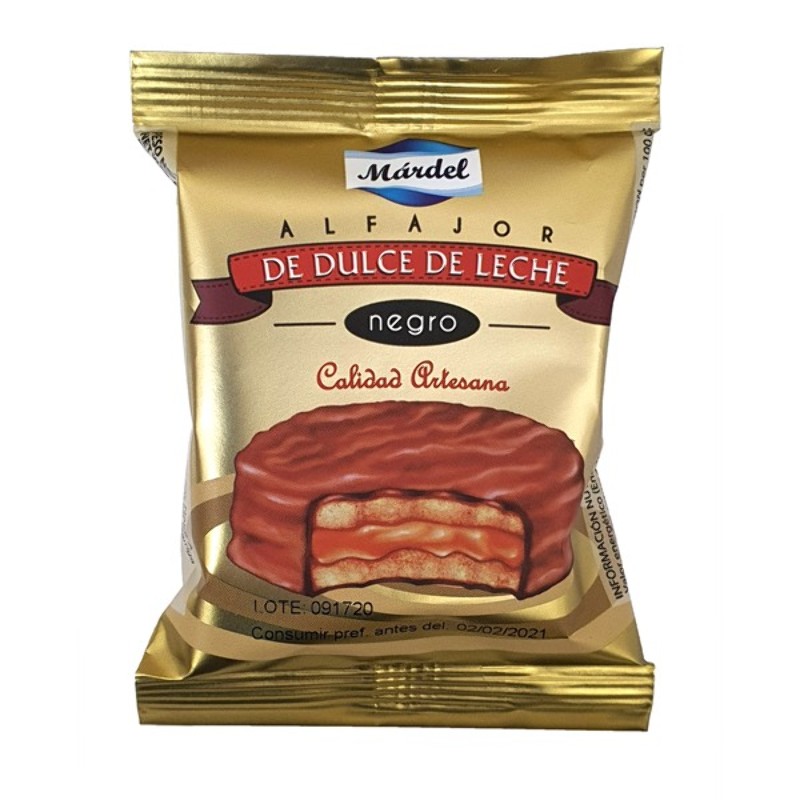 Alfajores Mardel cioccolato fondente