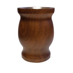 Maté en inox Wood 200ml